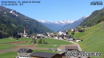 immagine della webcam nei dintorni di Cadipietra: webcam Valle Aurina