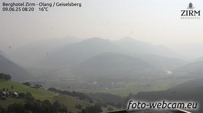 Preview delle webcam di Valdaora: Berghotel Zirm - Geiselsberg