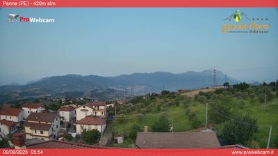 immagine della webcam nei dintorni di Isola del Gran Sasso d'Italia: webcam Penne