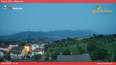 immagine della webcam nei dintorni di Montebello di Bertona: webcam Penne