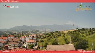immagine della webcam nei dintorni di Ofena: webcam Penne