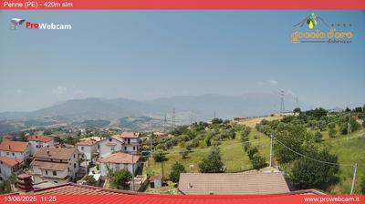 immagine della webcam nei dintorni di Castiglione Messer Raimondo: webcam Penne