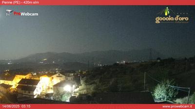 immagine della webcam nei dintorni di Castiglione Messer Raimondo: webcam Penne