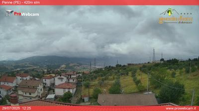 immagine della webcam nei dintorni di Castiglione Messer Raimondo: webcam Penne