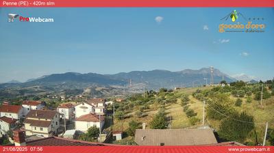 immagine della webcam nei dintorni di Silville: webcam Penne