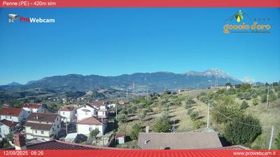 immagine della webcam nei dintorni di Morro d'Oro: webcam Penne