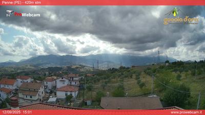immagine della webcam nei dintorni di Santa Filomena: webcam Penne