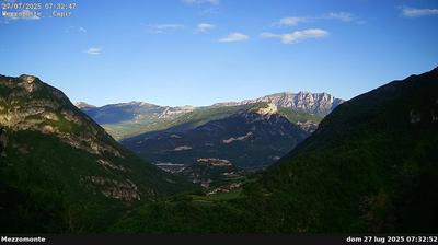 immagine della webcam nei dintorni di Lavarone: webcam Nomi