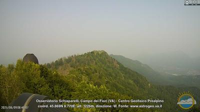 immagine della webcam nei dintorni di Varese: webcam Castello Cabiaglio