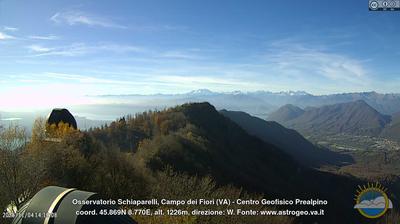 immagine della webcam nei dintorni di Monvalle: webcam Castello Cabiaglio