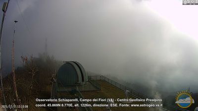 immagine della webcam nei dintorni di Castelseprio: webcam Castello Cabiaglio