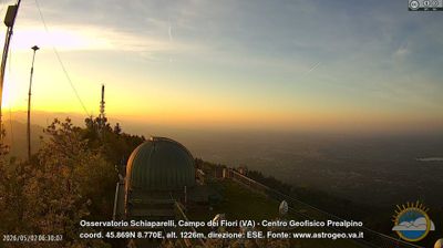 immagine della webcam nei dintorni di Brinzio: webcam Castello Cabiaglio