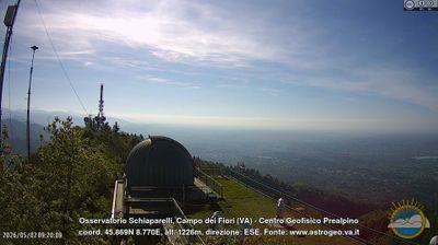 immagine della webcam nei dintorni di Brinzio: webcam Castello Cabiaglio