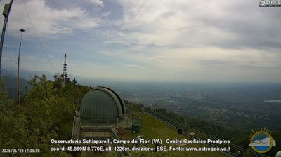 immagine della webcam nei dintorni di Sangiano: webcam Castello Cabiaglio