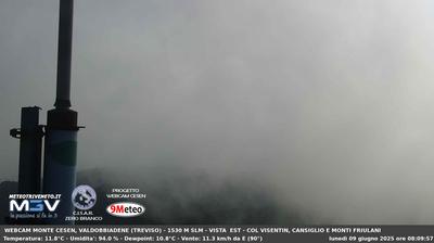immagine della webcam nei dintorni di Valdobbiadene: webcam Segusino