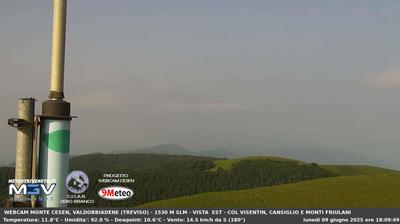 immagine della webcam nei dintorni di Borso del Grappa: webcam Segusino
