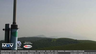 immagine della webcam nei dintorni di Borso del Grappa: webcam Segusino