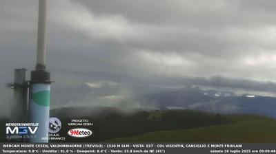 immagine della webcam nei dintorni di San Gregorio nelle Alpi: webcam Segusino