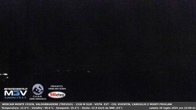 immagine della webcam nei dintorni di Cismon del Grappa: webcam Segusino