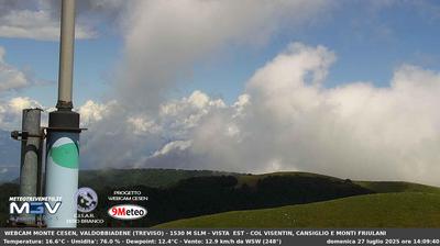 immagine della webcam nei dintorni di Pieve di Soligo: webcam Segusino