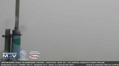 immagine della webcam nei dintorni di Monte Grappa: webcam Segusino