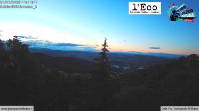 immagine della webcam nei dintorni di Roio del Sangro: webcam Schiavi di Abruzzo