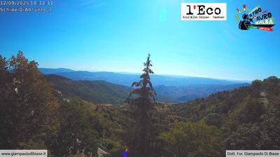 immagine della webcam nei dintorni di Capracotta: webcam Schiavi di Abruzzo