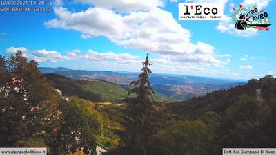 immagine della webcam nei dintorni di Monteferrante: webcam Schiavi di Abruzzo