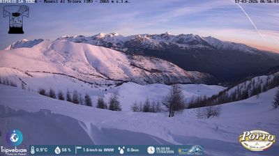 immagine della webcam nei dintorni di Artesina: webcam Monesi di Triora