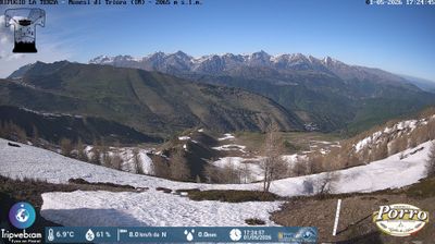 immagine della webcam nei dintorni di Artesina: webcam Monesi di Triora