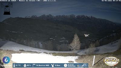 immagine della webcam nei dintorni di Prato Nevoso: webcam Monesi di Triora