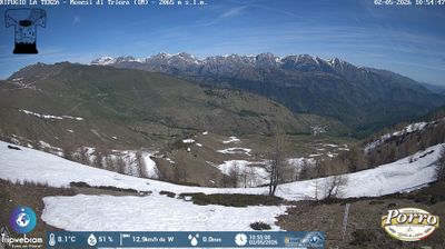 immagine della webcam nei dintorni di Pancani: webcam Monesi di Triora