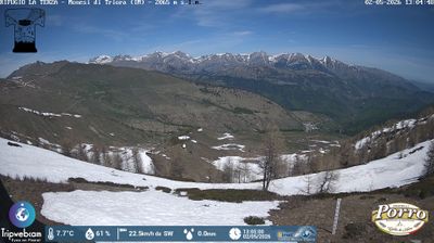 immagine della webcam nei dintorni di Limone Piemonte: webcam Monesi di Triora