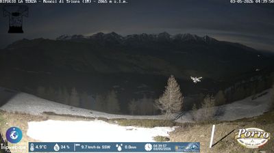 immagine della webcam nei dintorni di Prato Nevoso: webcam Monesi di Triora