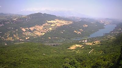 Preview delle webcam di Monteferrante �� Ovest: Lago di Bomba - Val di Sangro - Maiella - Miellin