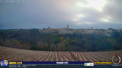immagine della webcam nei dintorni di Oppido Lucano: webcam Venosa