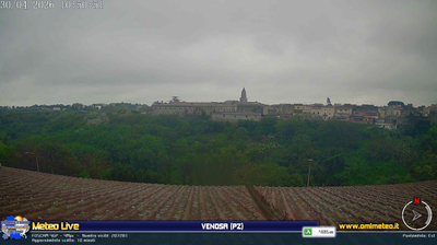 immagine della webcam nei dintorni di Oppido Lucano: webcam Venosa