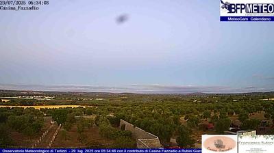 immagine della webcam nei dintorni di Terlizzi: webcam Calendano