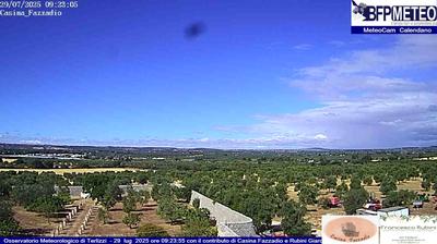 immagine della webcam nei dintorni di Spinazzola: webcam Calendano