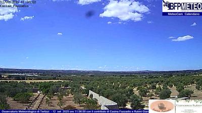 immagine della webcam nei dintorni di Spinazzola: webcam Calendano