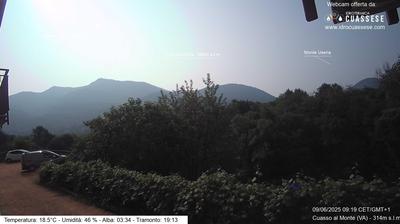 immagine della webcam nei dintorni di Cuvio: webcam Cuasso al Monte