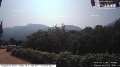 immagine della webcam nei dintorni di Valganna: webcam Cuasso al Monte