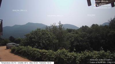 immagine della webcam nei dintorni di Cannero Riviera: webcam Cuasso al Monte