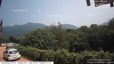 immagine della webcam nei dintorni di Curiglia con Monteviasco: webcam Cuasso al Monte