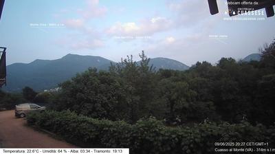 immagine della webcam nei dintorni di Casasco d'Intelvi: webcam Cuasso al Monte