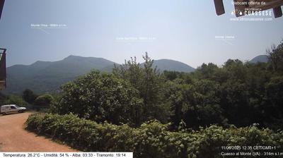 immagine della webcam nei dintorni di Curiglia con Monteviasco: webcam Cuasso al Monte