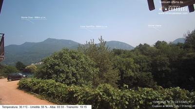 immagine della webcam nei dintorni di Casasco d'Intelvi: webcam Cuasso al Monte