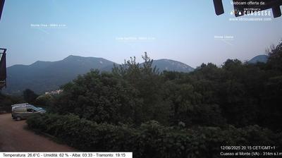 immagine della webcam nei dintorni di Curiglia con Monteviasco: webcam Cuasso al Monte