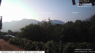 immagine della webcam nei dintorni di Binago: webcam Cuasso al Monte