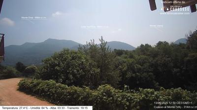immagine della webcam nei dintorni di Lanzo d'Intelvi: webcam Cuasso al Monte